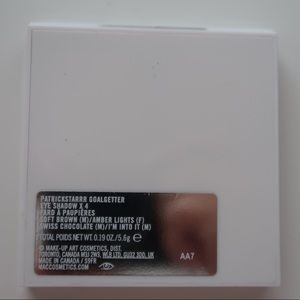 MAC Cosmetics Makeup - MAC Cosmetics x Patrickstarrr Goalgetter palette MAC Cosmetics Makeup - MAC Cosmetics x Patrickstarrr Goalgetter palette